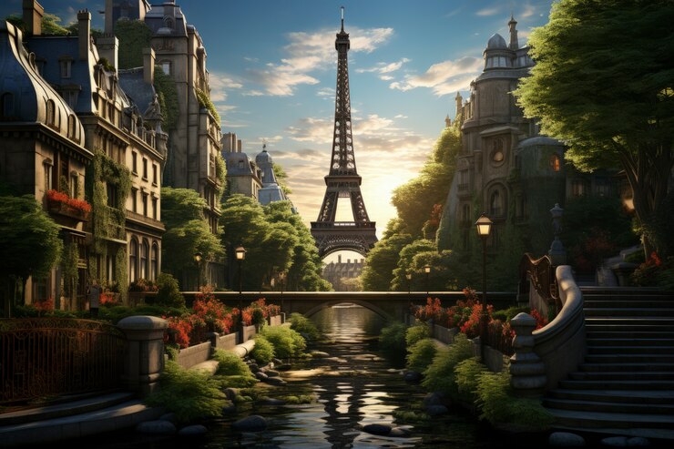 Paris, France: The City of Light and Art